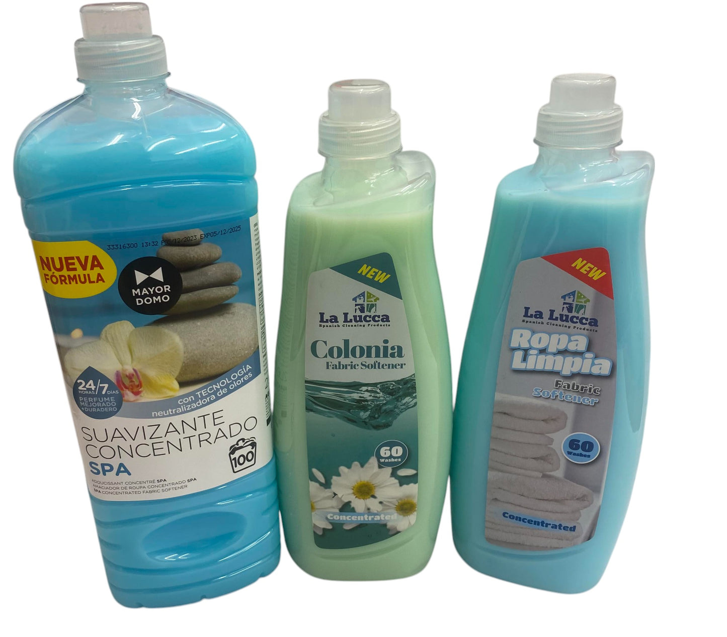 X3 Fabric Softners One Of Each Scent