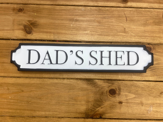 Metal Street Signs - Dad's Shed